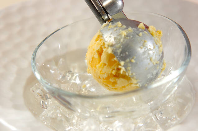 卵不使用！マンゴーとココナッツのアイスの作り方の手順5