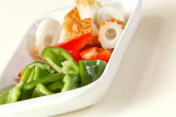 ピーマンのきんぴらの作り方の手順1