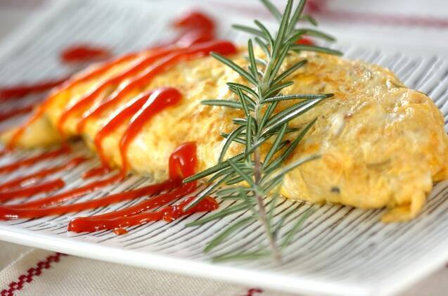 ハーブオムレツ