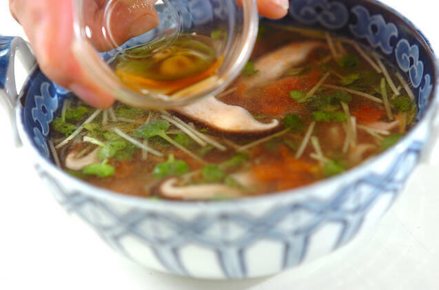 トマトの中華スープの作り方の手順6