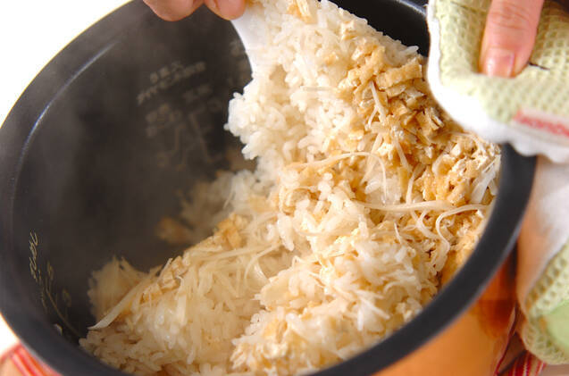 ショウガご飯の作り方の手順8