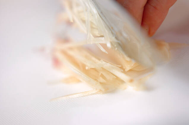 ショウガご飯の作り方の手順1