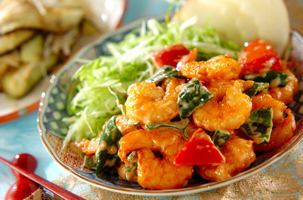 エビのオーロラソース