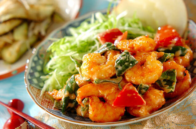 エビのオーロラソース