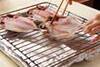 焼きアジの開きの作り方の手順3