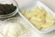 ジャガイモのみそ汁の下準備1