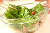 焼豚と水菜のサラダの作り方の手順5