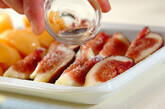 秋のフルーツグラタンの作り方4