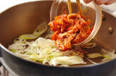 モヤシのキムチ炒め和えの作り方3