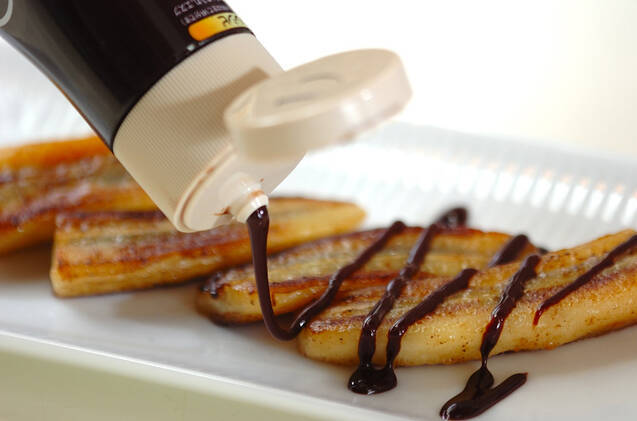 フライパンで焼きバナナの作り方の手順3