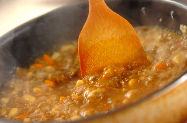 いろいろビーンズカレーの作り方の手順7