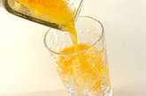 パインオレンジジュースの作り方1