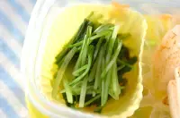 水菜のだし浸し