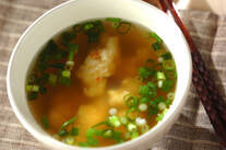 プリプリエビ団子汁