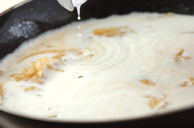 あつああつトロリ！ホタテとカマンベールのホワイトソースグラタンの作り方の手順7