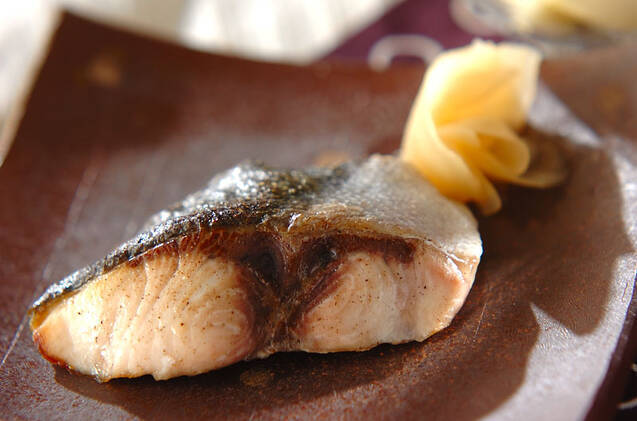 ブリのグリル焼き