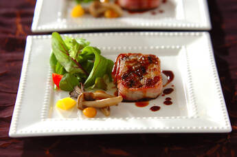 森のキノコのテリーヌ