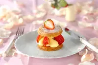 イチゴのミルフィーユ