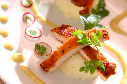 フレンチ風地鶏寿司