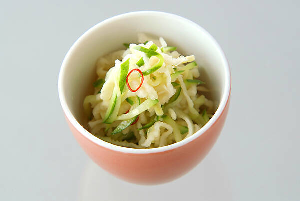 切干し大根の生姜甘酢