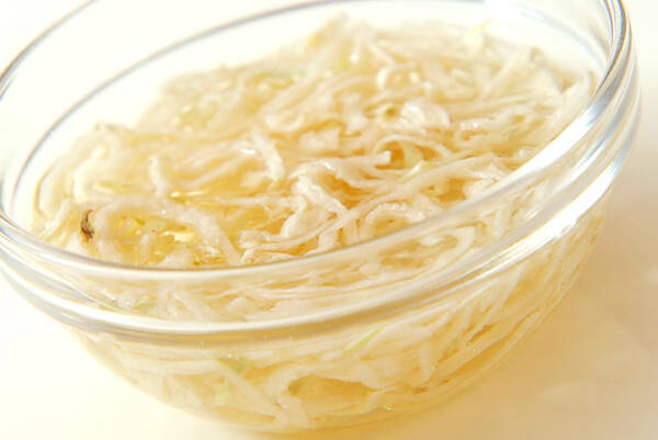 切干し大根の生姜甘酢の作り方の手順1