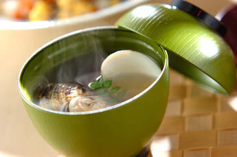 ハマグリのお吸い物