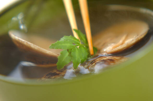 ハマグリのお吸い物の作り方の手順4