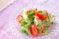 トマトとレタスのサラダ