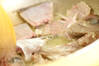 蒸し白身魚の赤ワインソースの作り方の手順2