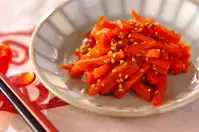 にんじんのきんぴら 飽きずに大量消費