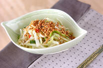 大根の塩もみサラダ