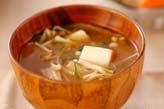 エノキのみそ汁