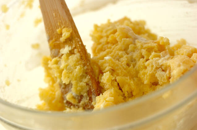 なめらか濃厚！スイートポテト 面倒な裏ごし無しの作り方の手順2