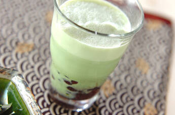 抹茶豆乳ドリンク