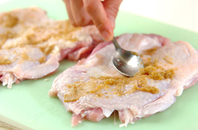 鶏肉のユズコショウ焼きの作り方の手順1