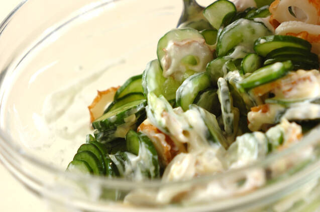 ちくわとキュウリのマヨ和えの作り方の手順2