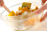 カボチャと卵のサラダの作り方4