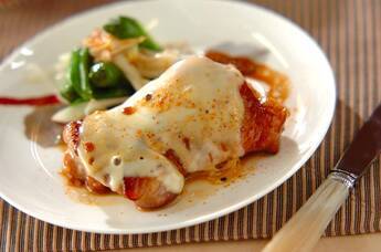 こってり!やわらかチキンのチーズ照焼き