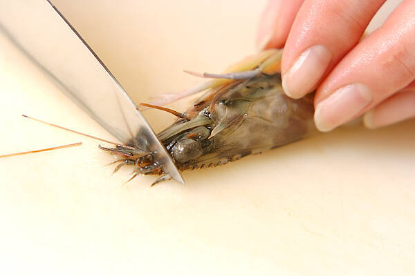 エビの甘煮の作り方の手順1