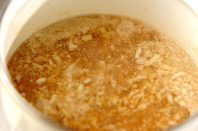 高野豆腐のそぼろ丼の作り方の手順3