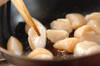 プリっとホタテとシャキッとレタスのあんかけ丼の作り方の手順1