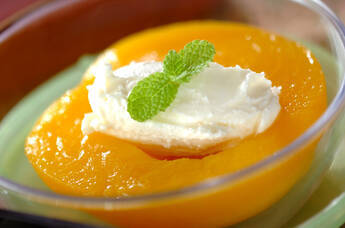 サワークリーム黄桃