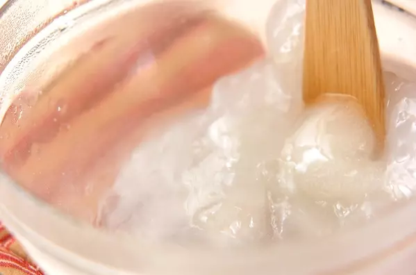 レンジでお手軽!わらびもちの作り方1