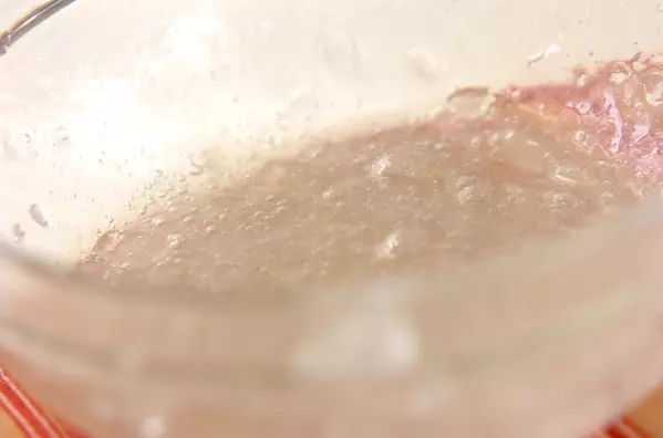 レンジでお手軽!わらびもちの作り方2