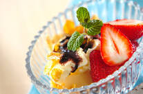 イチゴバニラデザート