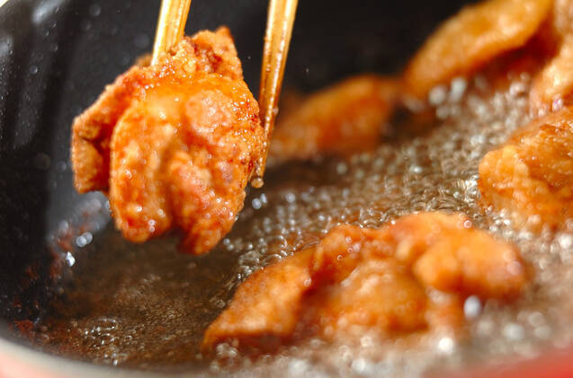 鶏の唐揚げの作り方の手順6
