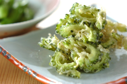 ゴーヤのかき揚げ