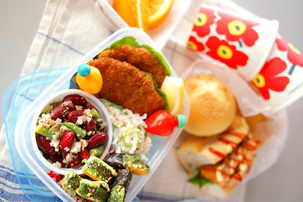 キドニービーンズのサラダ