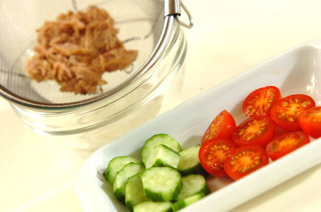 イタリアンサラダの作り方の手順1