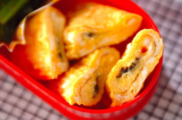 のりチーズの卵焼き